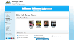 Desktop Screenshot of helixhighschool.org